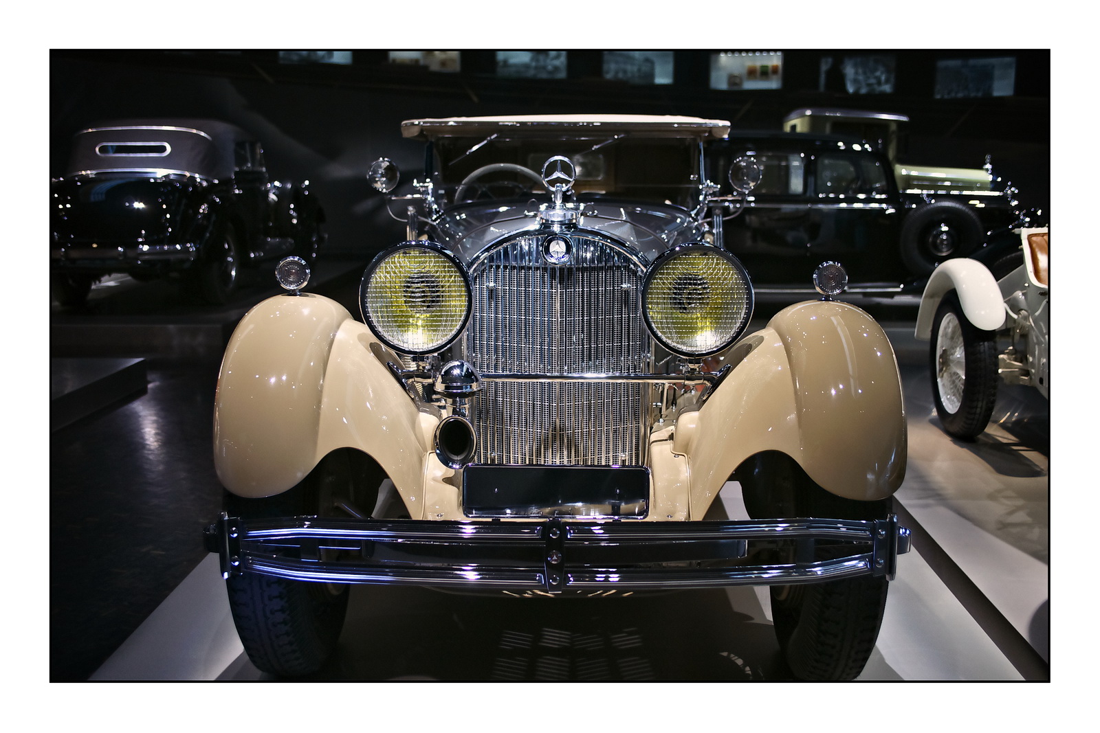 Daimler Benz Cabrio Frontansicht