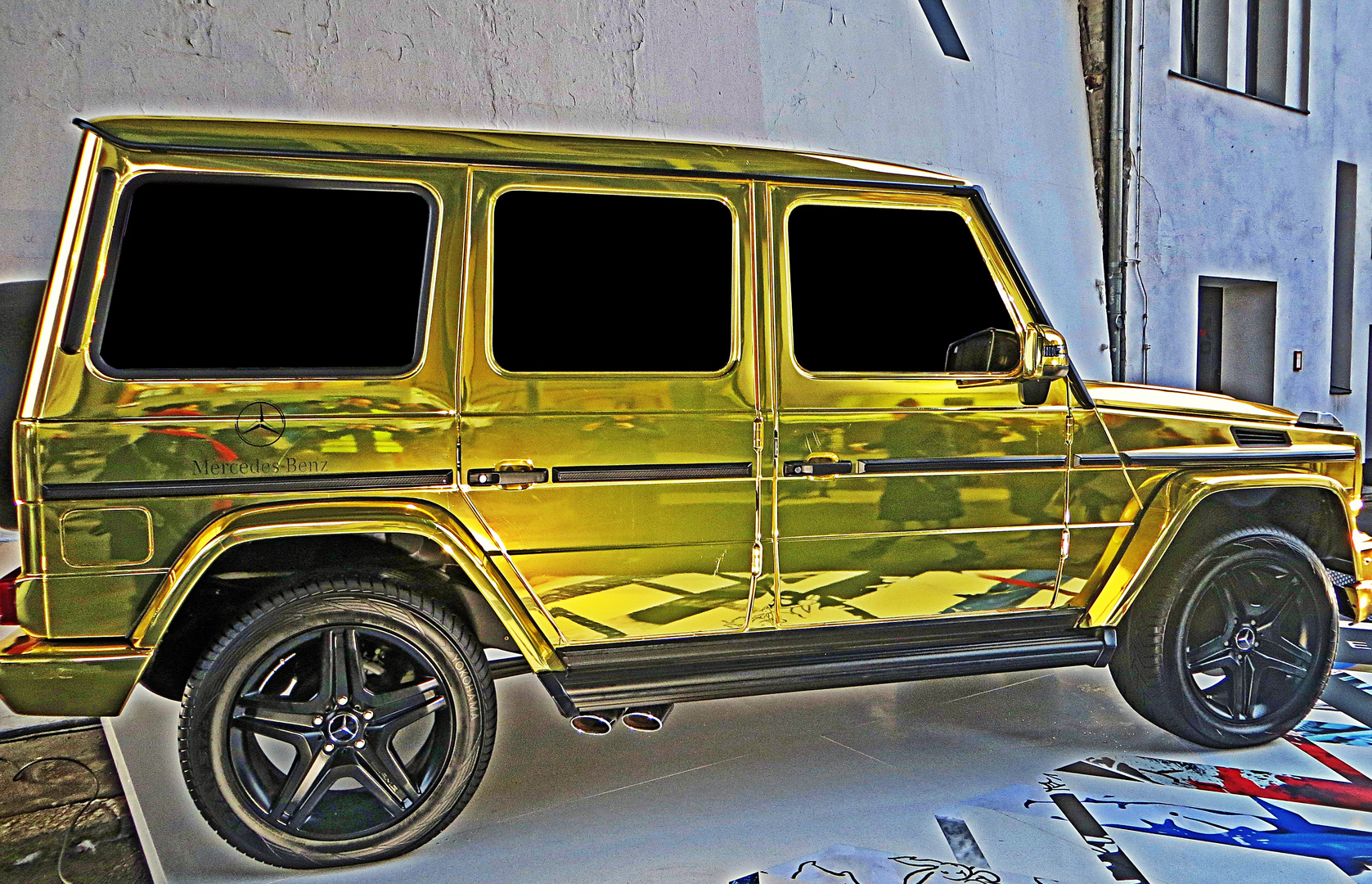 Daimler in Gold