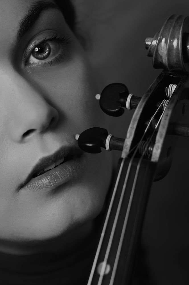 Dajana mit Geige 2