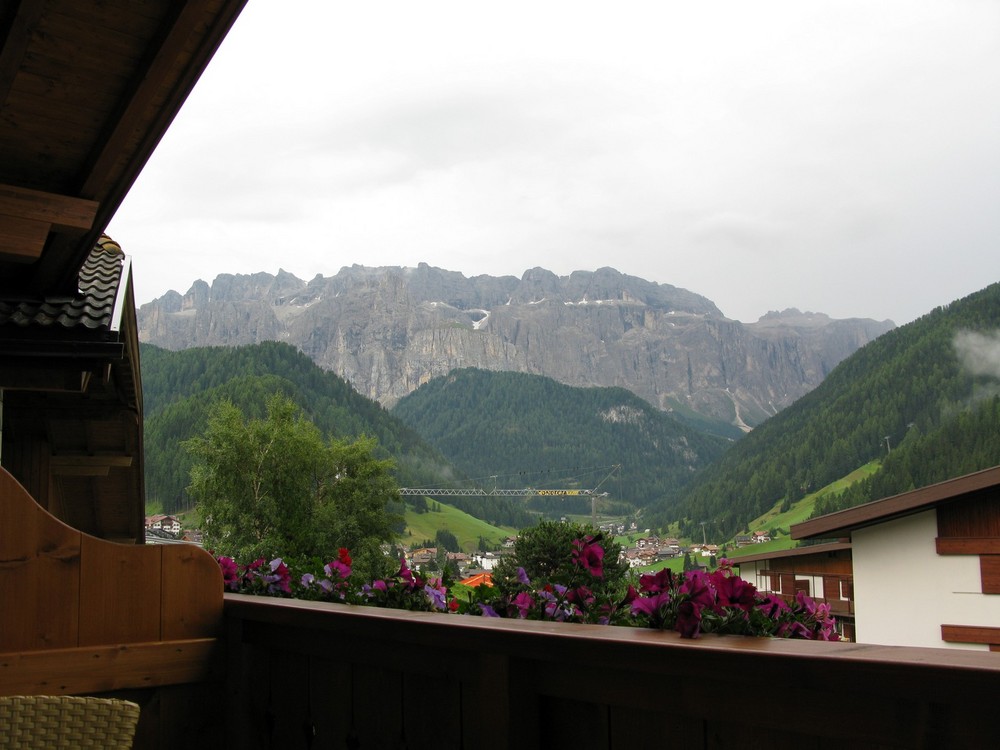 dal balcone una visione piacevole