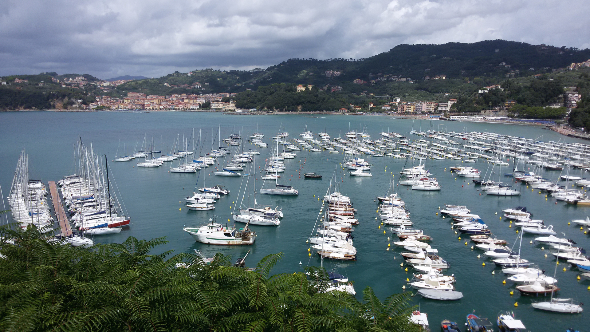 dal castello di Lerici (La Spezia)