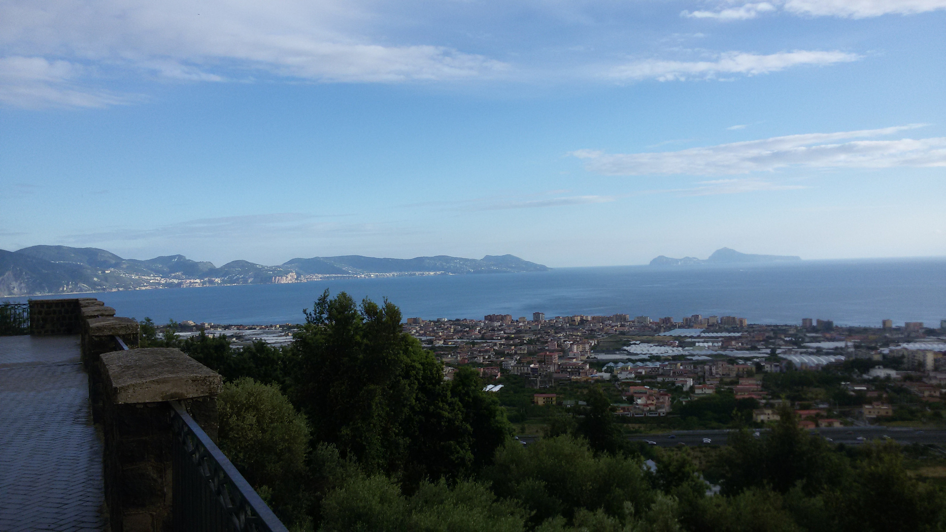 dal Colle Sant'Alfonso (Torre del Greco)...