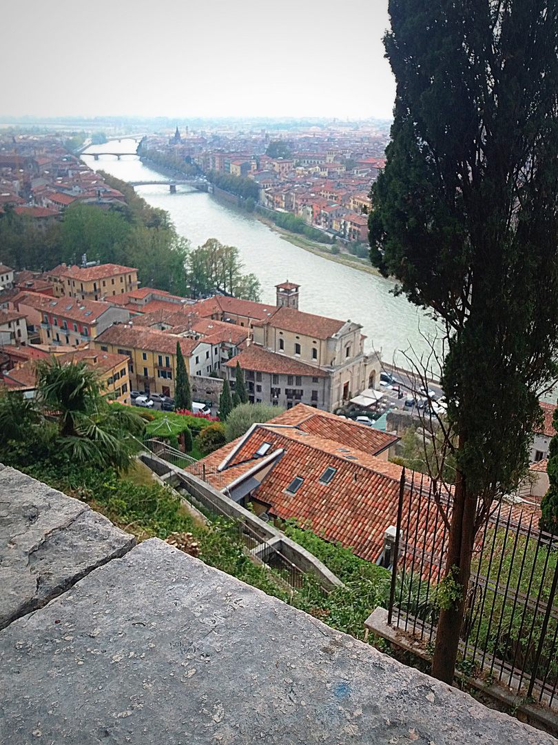 ..Dal piazzale di Castel S:Pietro...visione di sinistra...