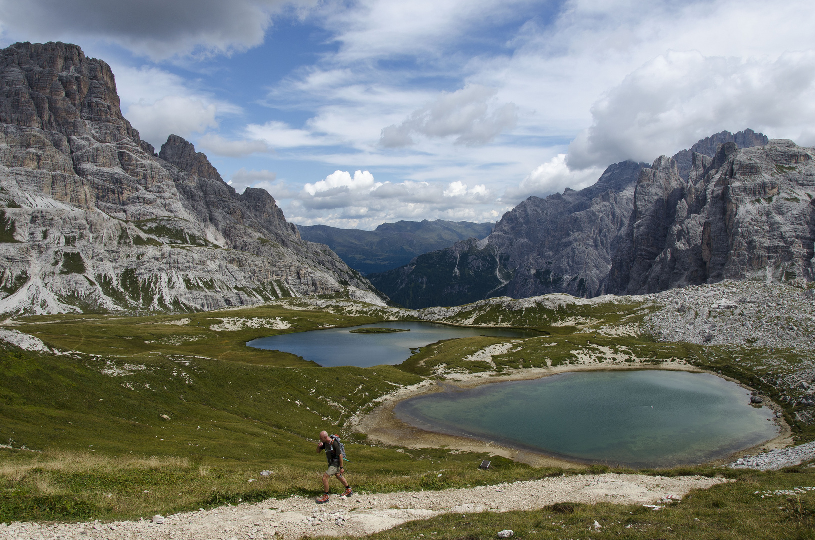 dal rifugio Locatelli ai laghetti dei Piani