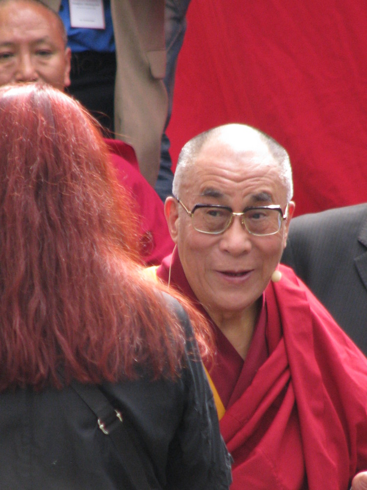 Dalai Lama in Frankfurt