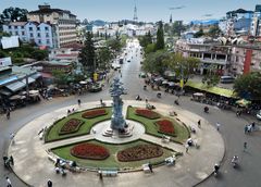 Dalat vor dem Markt