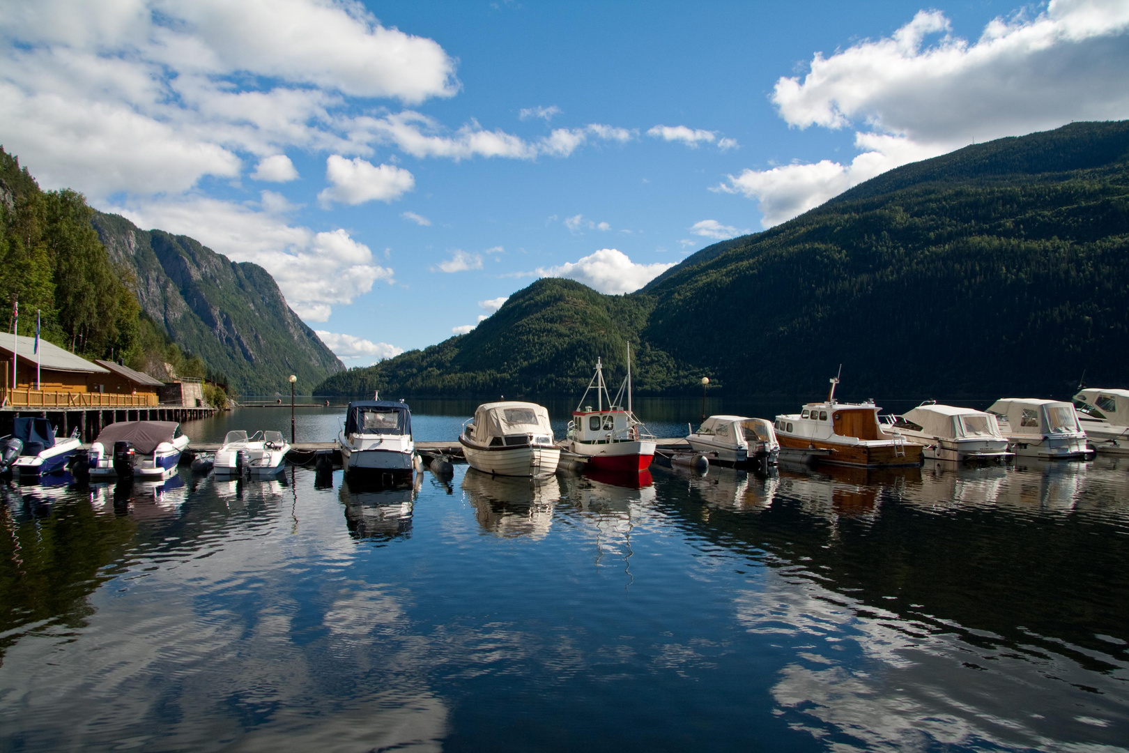 Dalen, Telemark Norwegen Bandak