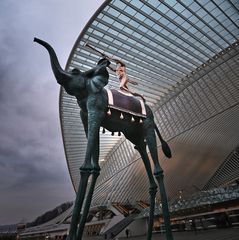 Dali devant "la" Calatrava !