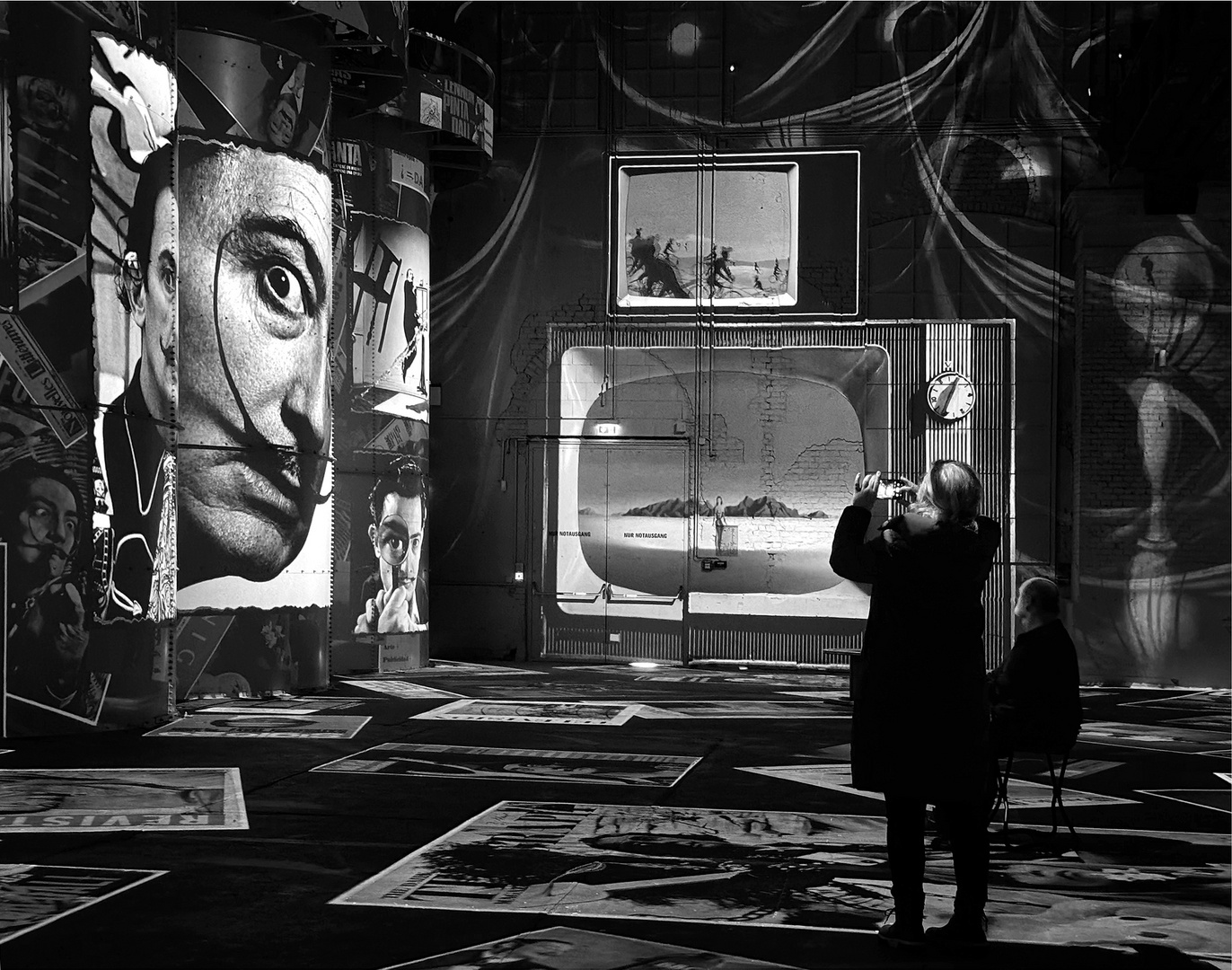 Dalí Foto & Bild projekte, 5 schwarzweißer freitag, thementage