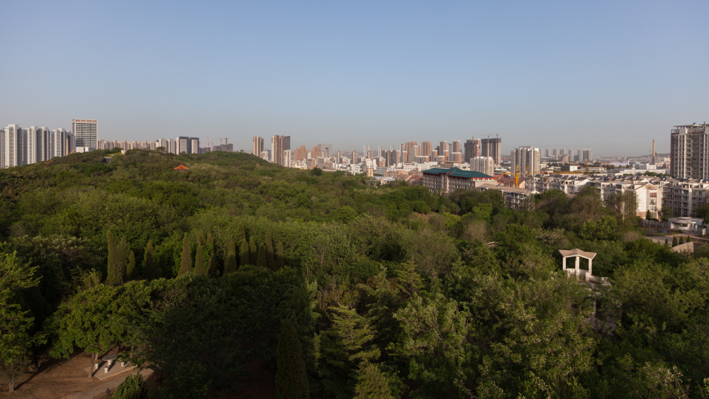 Dalian - Park und Stadt