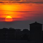 Dalla mia terrazza...il primo tramonto...