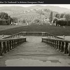 ...dalla scala della Villa Medicea "La Ferdinanda" in Artimino Carmignano (Prato)