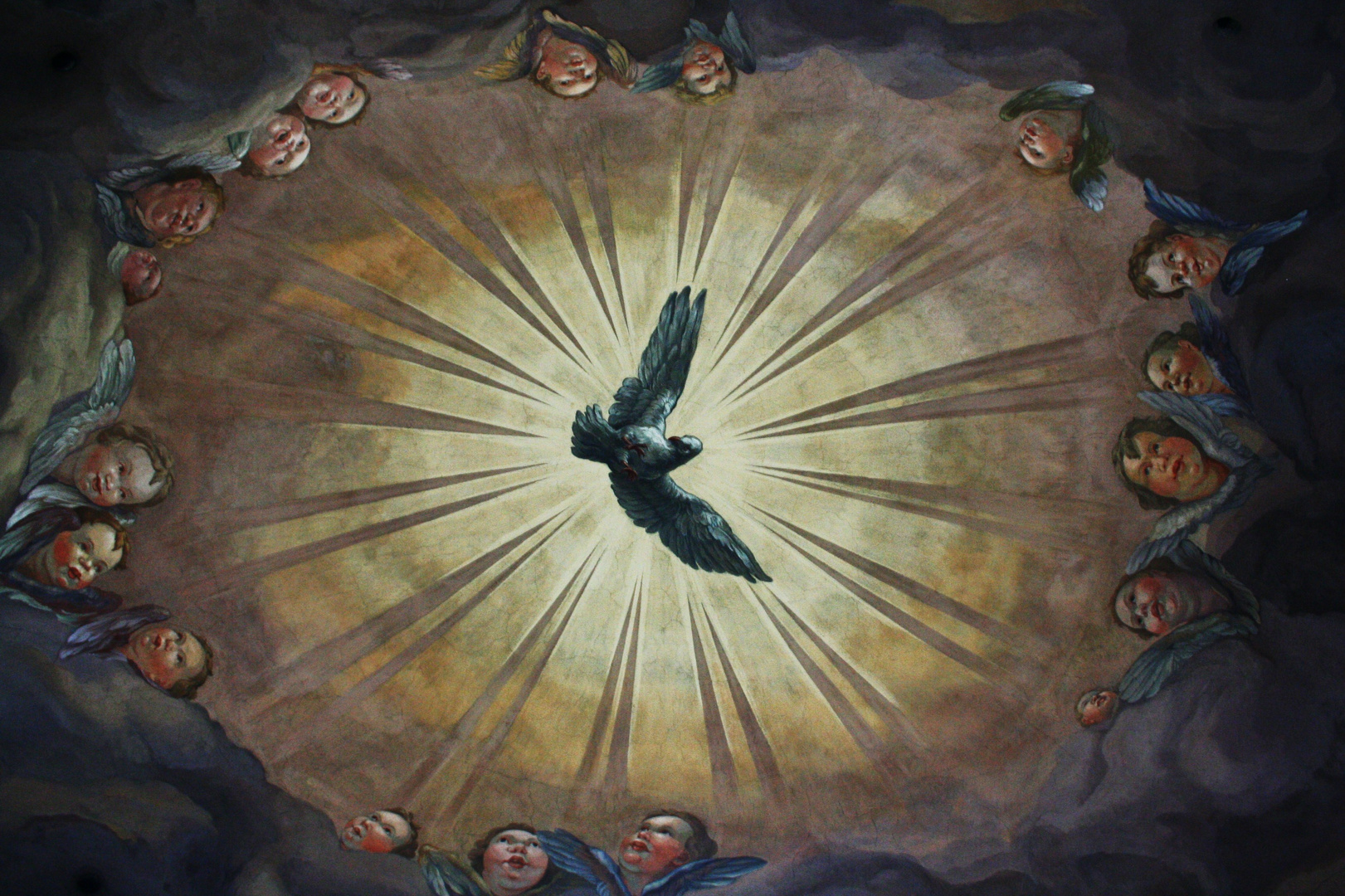 Dall'affresco di una cupola della Karl Kirche .....Vienna.....