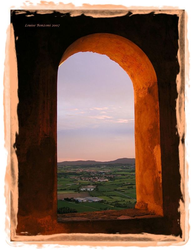 Dall'alto del monastero