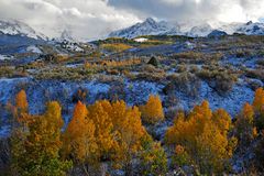 Dallas Divide im Schnee