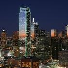 Dallas Skyline Sunset