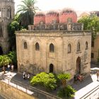 Dalle finestre del municipio di Palermo.