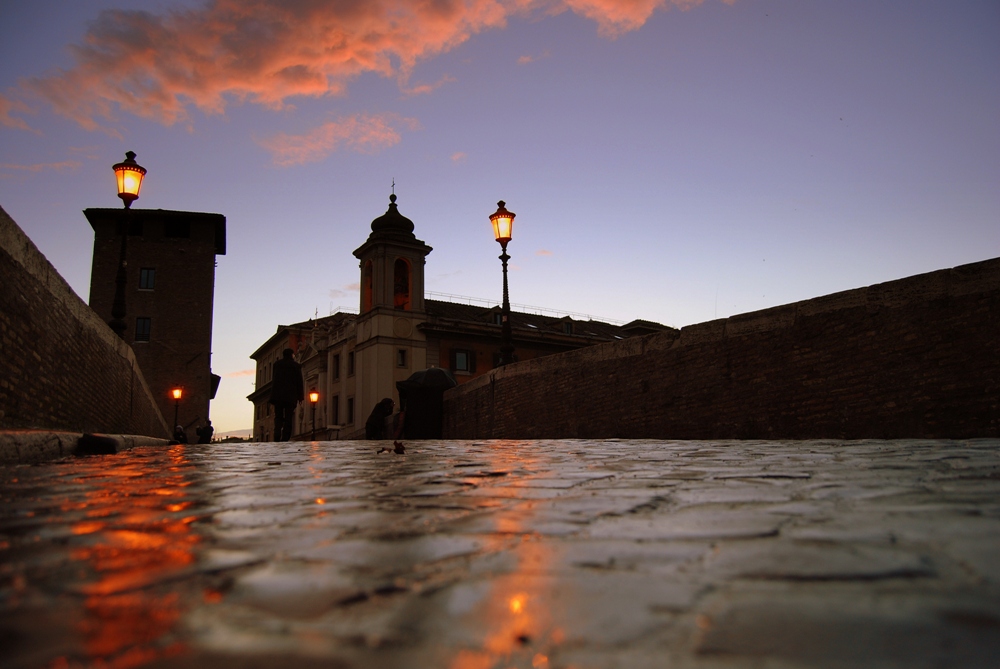 Dall'isola sul tevere