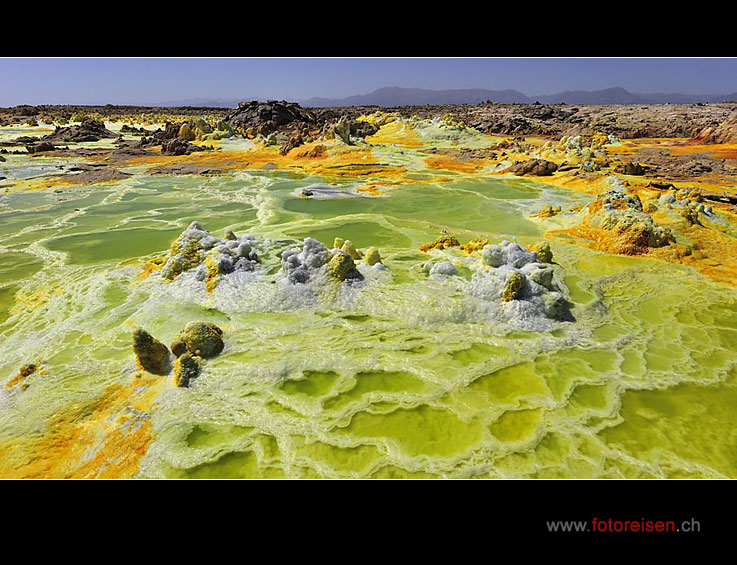 Dallol - Im Farbtopf des Schöpfers