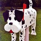 Dalmatian mailbox