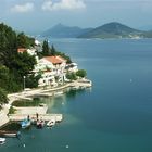 Dalmatien: im Hintergrund die Halbinsel Peljesac