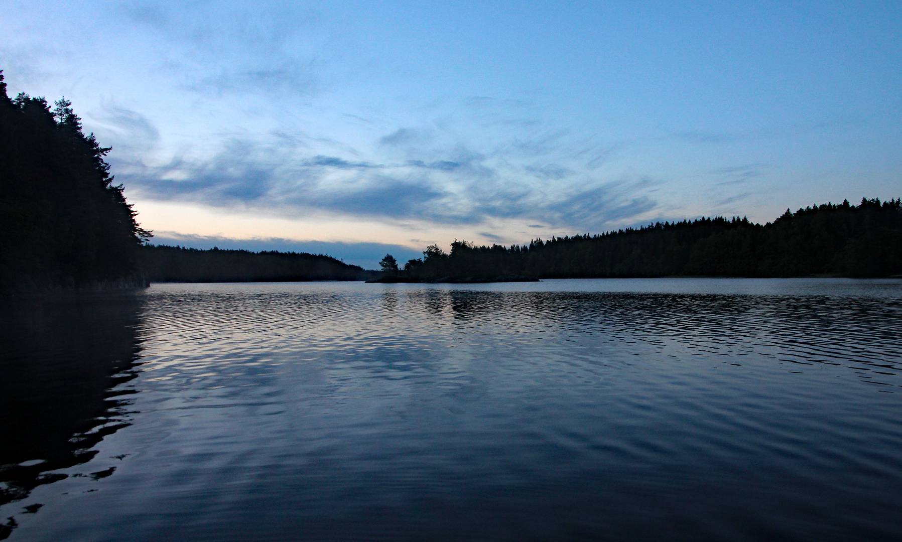 Dalsland zur Blauen Stunde