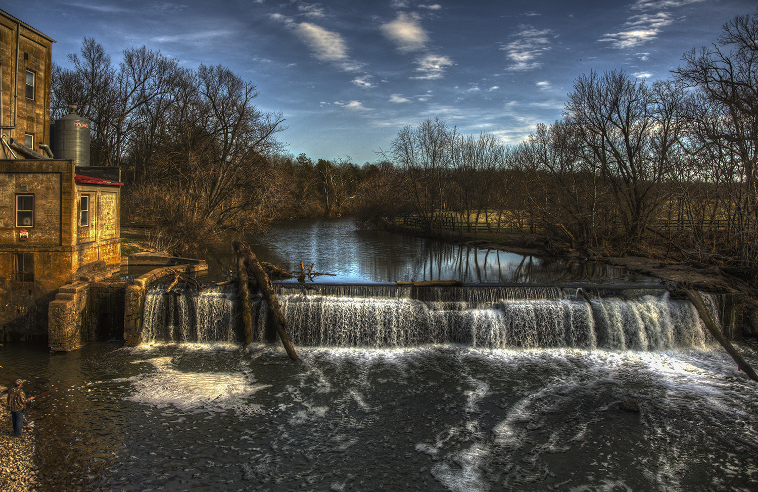 Dam at Weisenberger Mill in ky