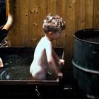 Damals 1962, als wir noch keine Badewanne hatten.....