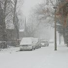 damals - als im Februar noch Schnee lag -