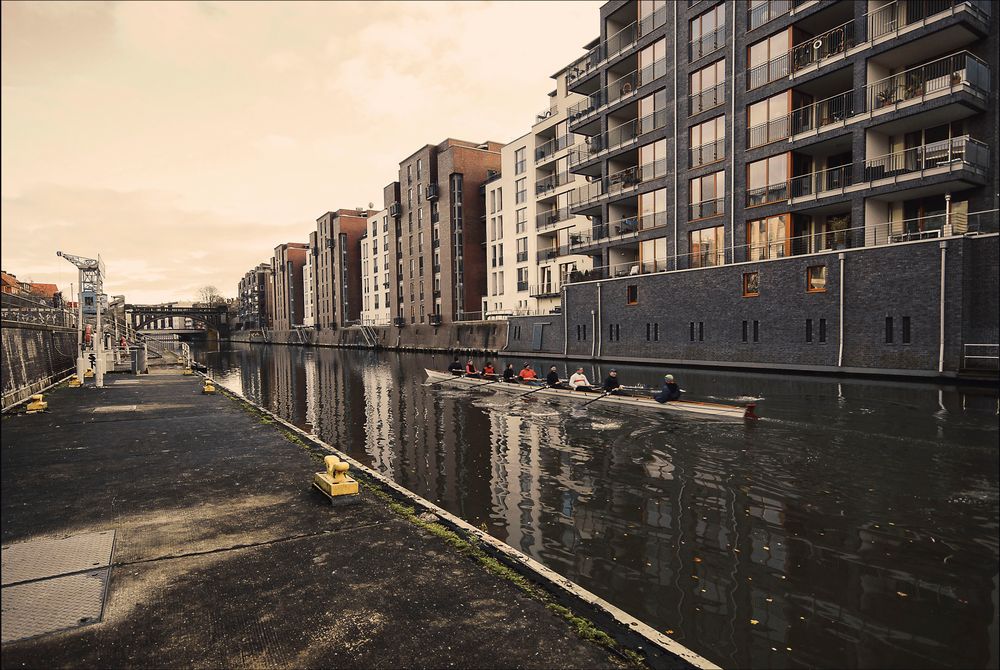 (Damals) am Osterbekkanal (Hamburg)