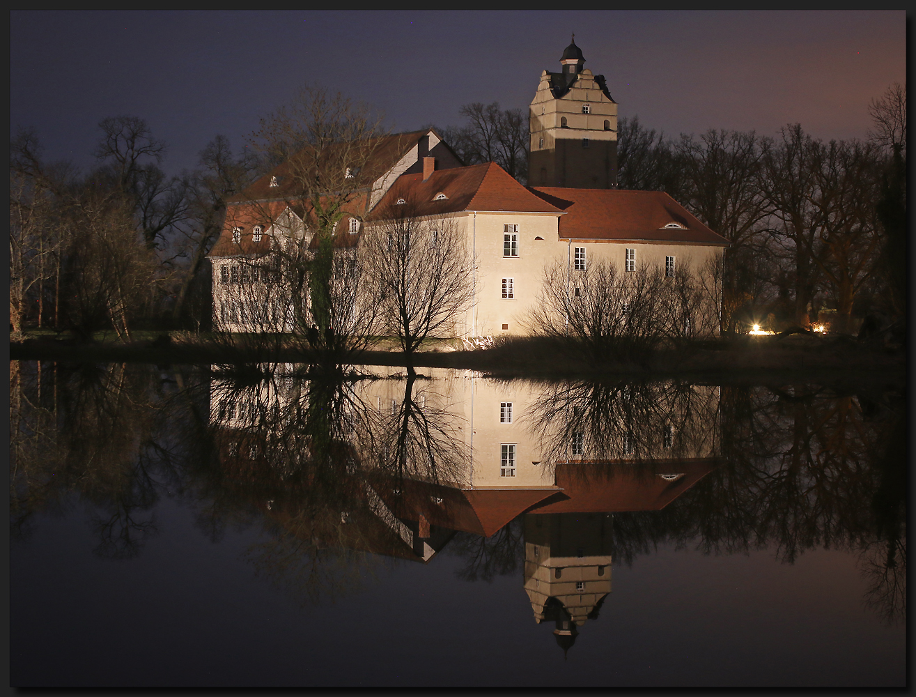 ...Damals, am Schloss Gänsefurth...