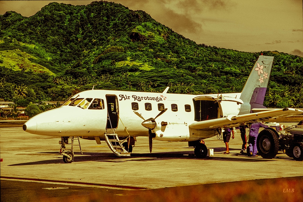 Damals bei Air Rarotonga