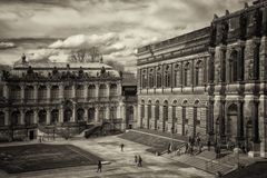 Damals Dresden im Zwinger