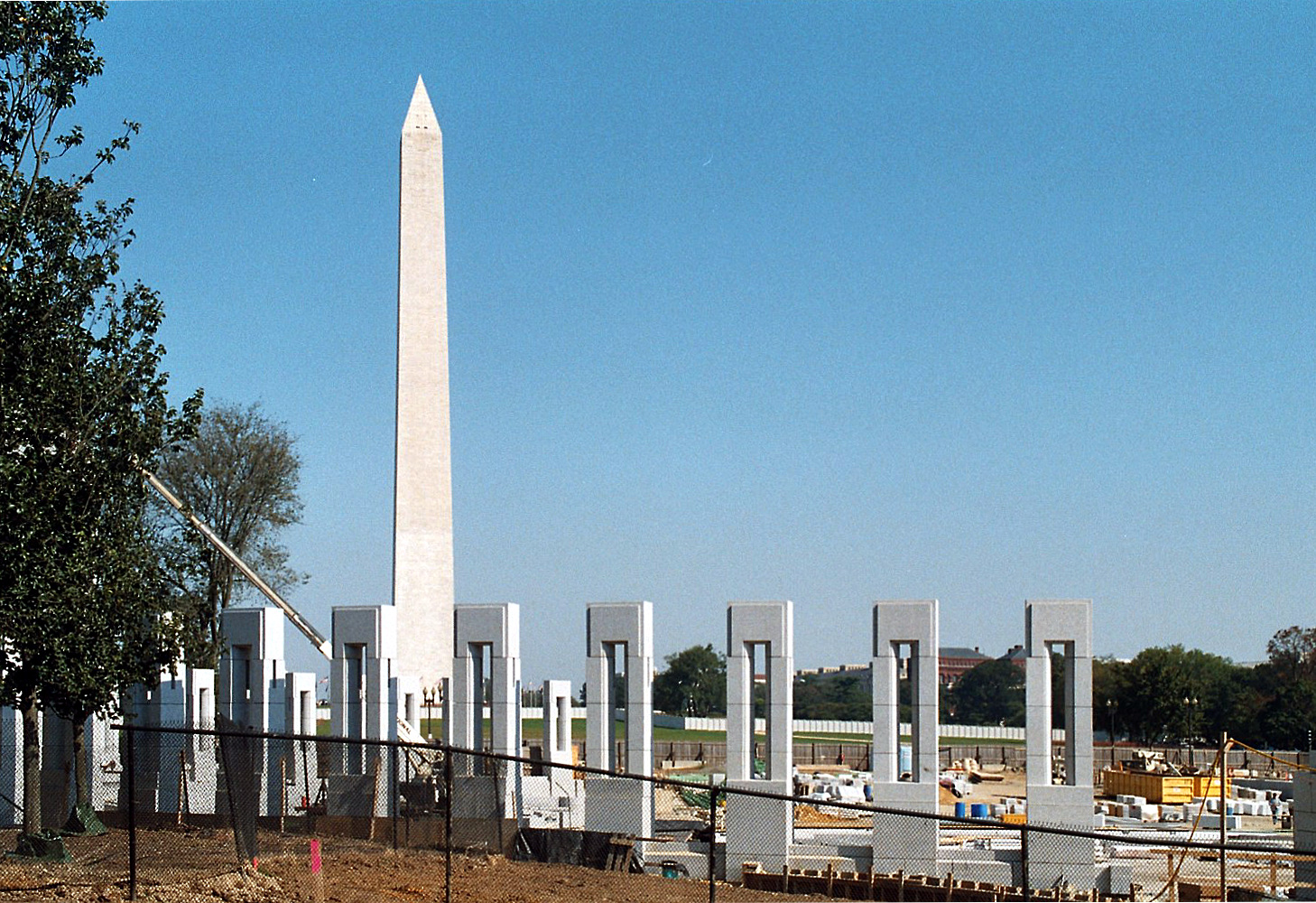 Damals im Bau: World War II Memorial