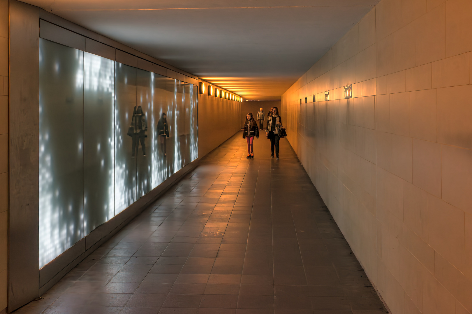 Damals im Tunnel zur Siegessäule ...