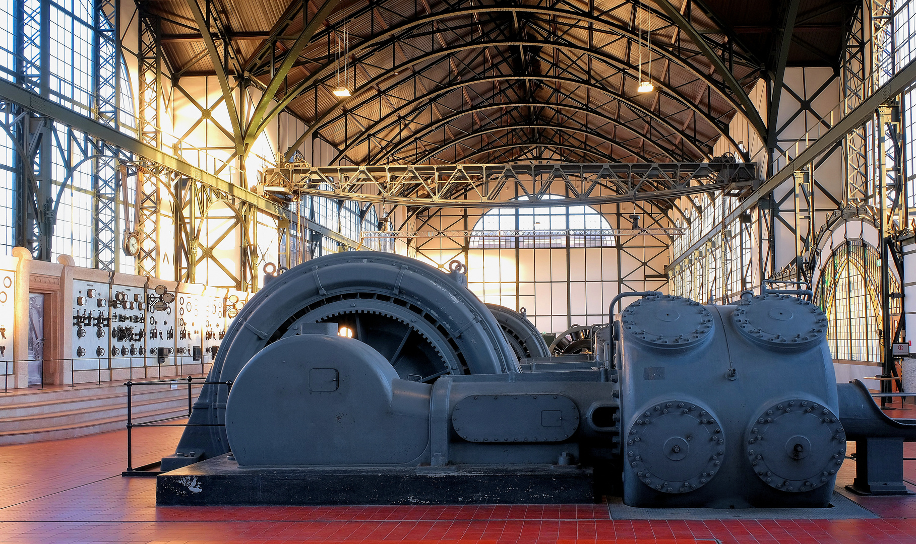 Damals-In der Maschinenhalle Zeche Zollern-Dortmund(2)