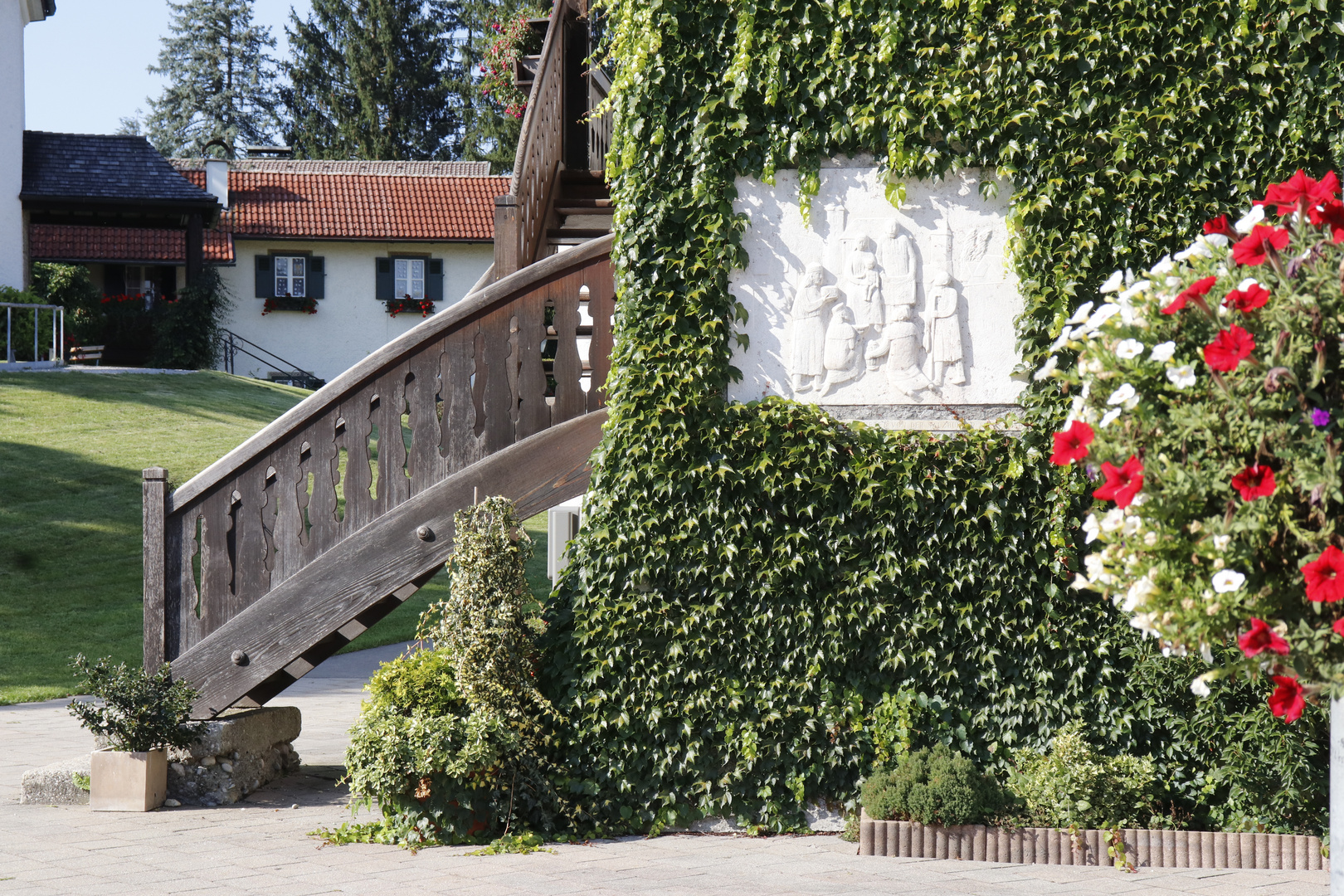 damals in Oberndorf - im Sommer