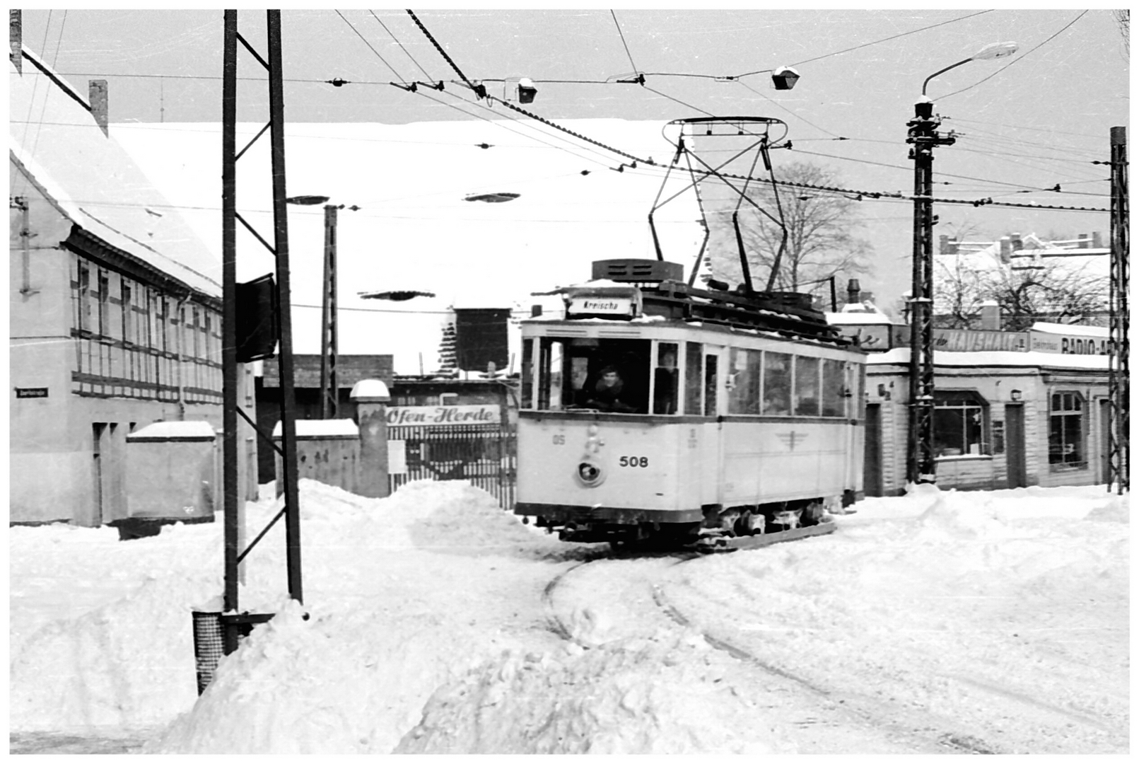 damals : Lockwitztalbahn - Schmalspurbahn Linie 31 nach Kreischa