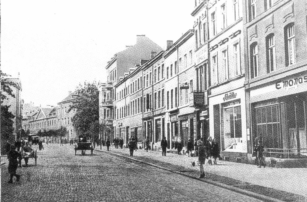 Damals - Rathausstraße Stolberg Rhld.