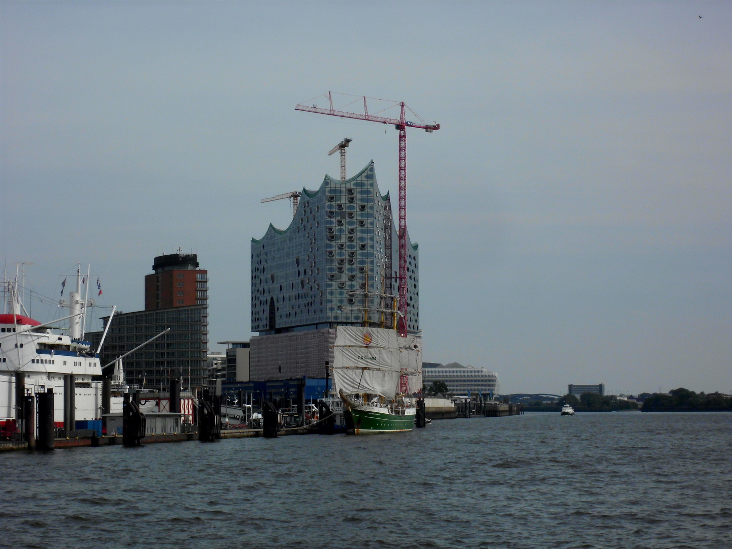 Damals wars-Hamburger Elbphilharmonie im Bau