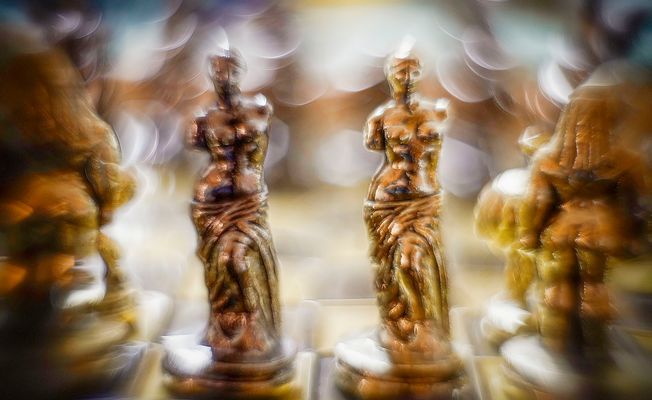 dame mal dame ... schach ...