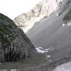Dammkarabstieg vom Karwendelgebirge