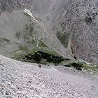 Dammkarhütte (1650m) in Sicht