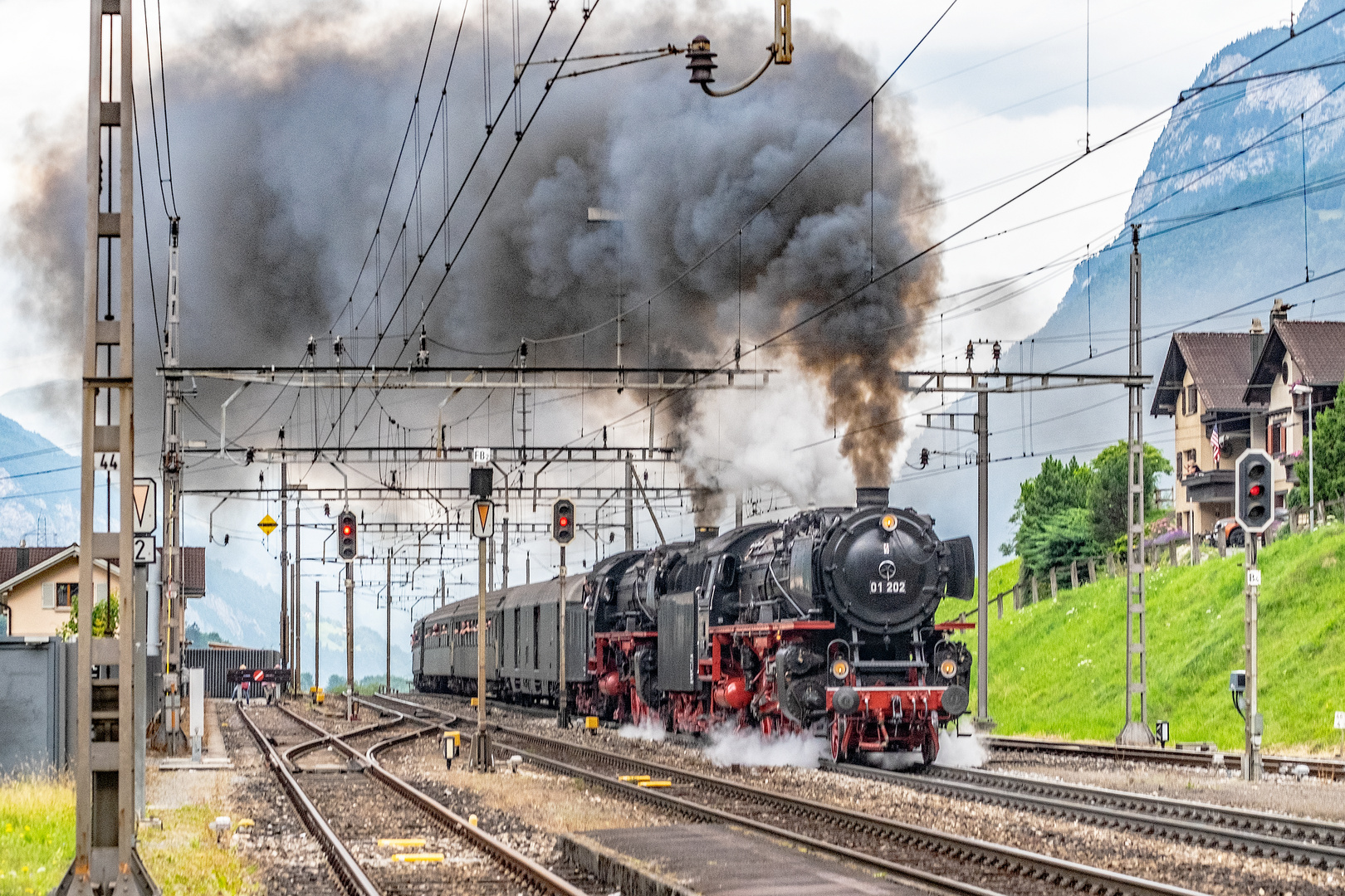 Dampf am Gotthard