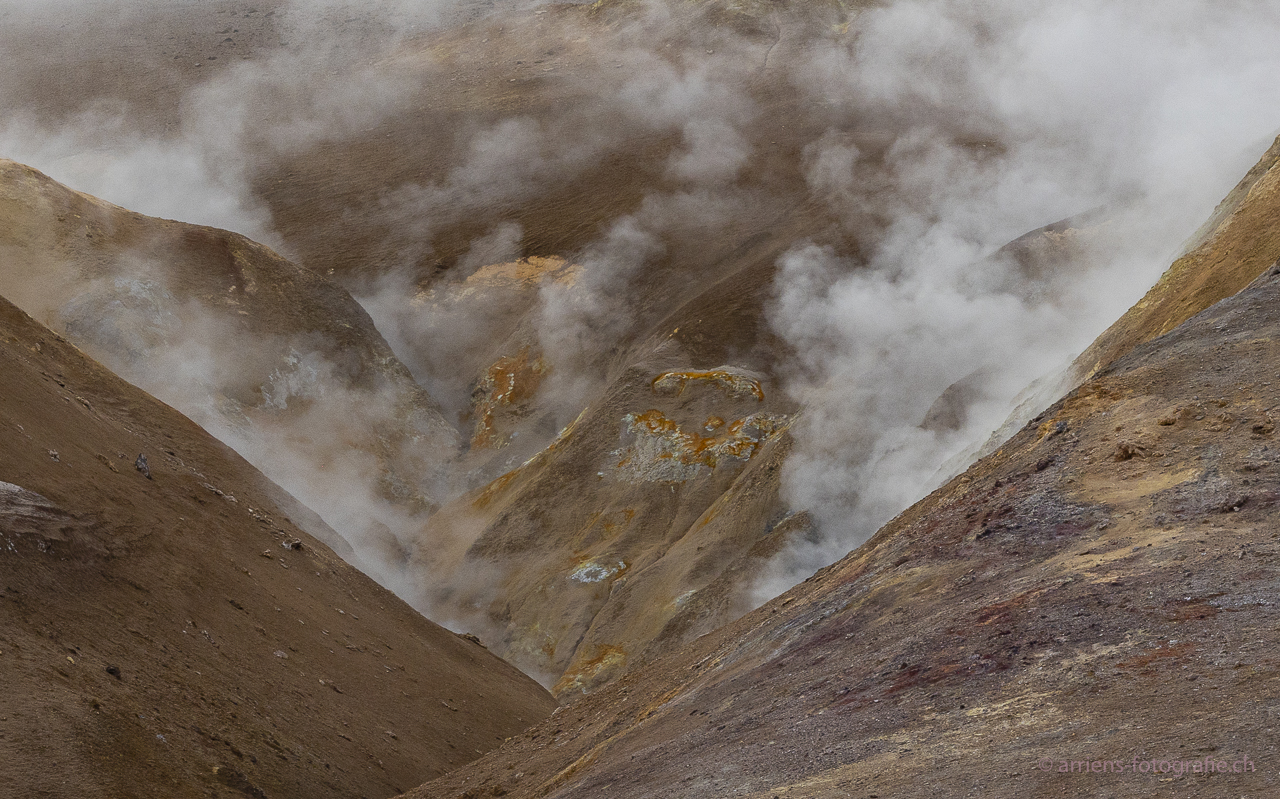 Dampf am Námafjall