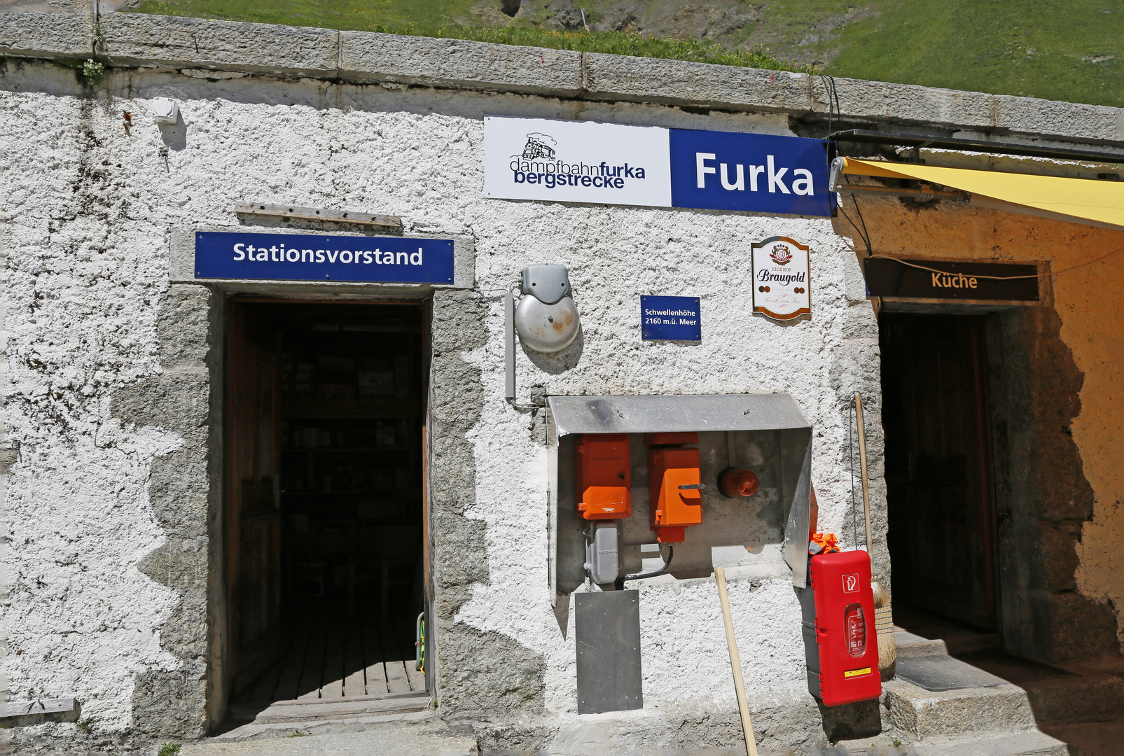 Dampf an der Furka, Bahnhof über 100 jährig