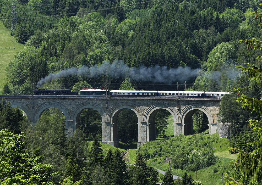 Dampf auf der Fleischmannbrücke..