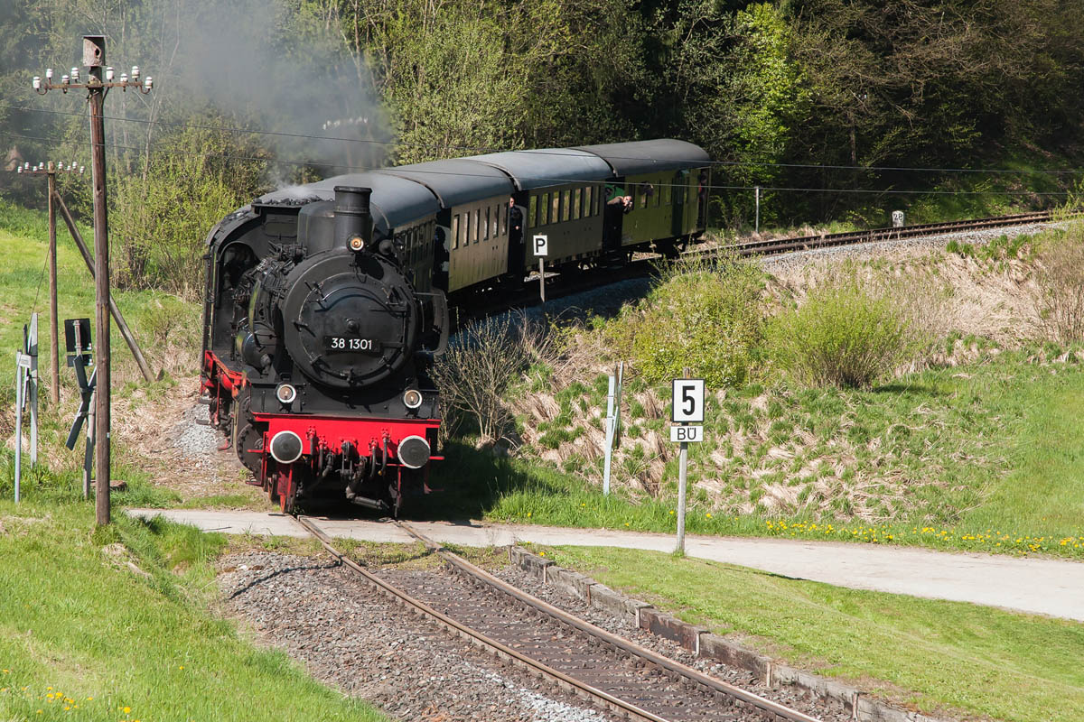 Dampf auf der Ilztalbahn