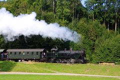 Dampf auf der Kandertalbahn