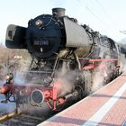 Dampf auf der Kraichtalbahn mit 50 2740 am 8.1.2006